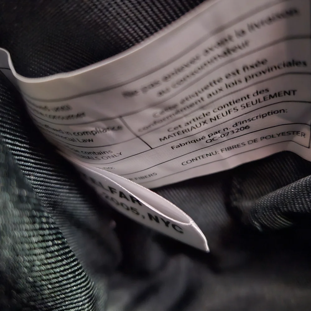 Telfar Moose Knuckles Army Green Puffer Medium Shopping Bag - Picture 5 of 8